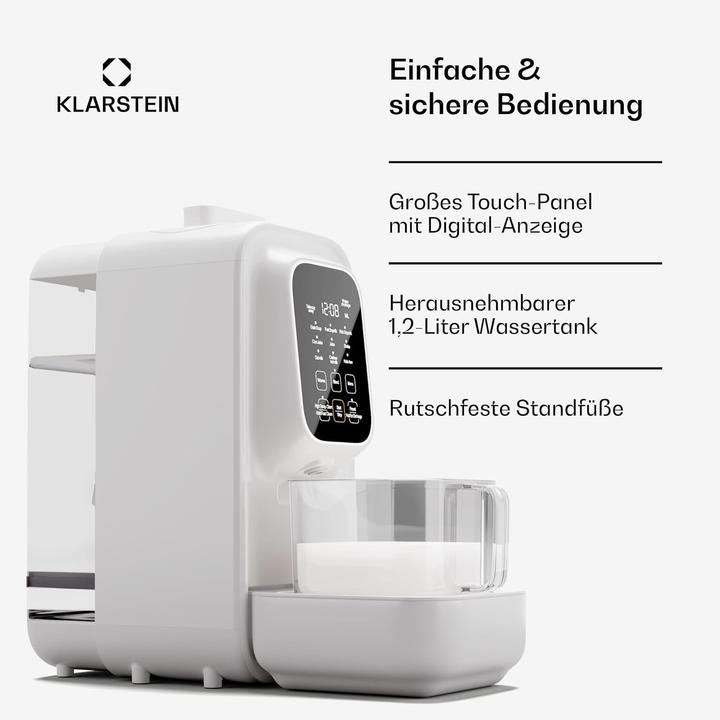 Actual product image Klarstein Pflanzenmilch- und Suppenbereiter (1200 W)
