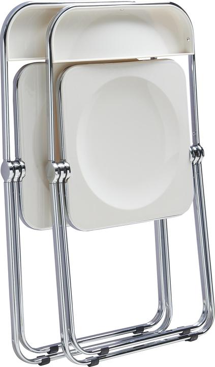 Actual product image En.Casa Klappstuhl Pornainen 2er Set Weiss