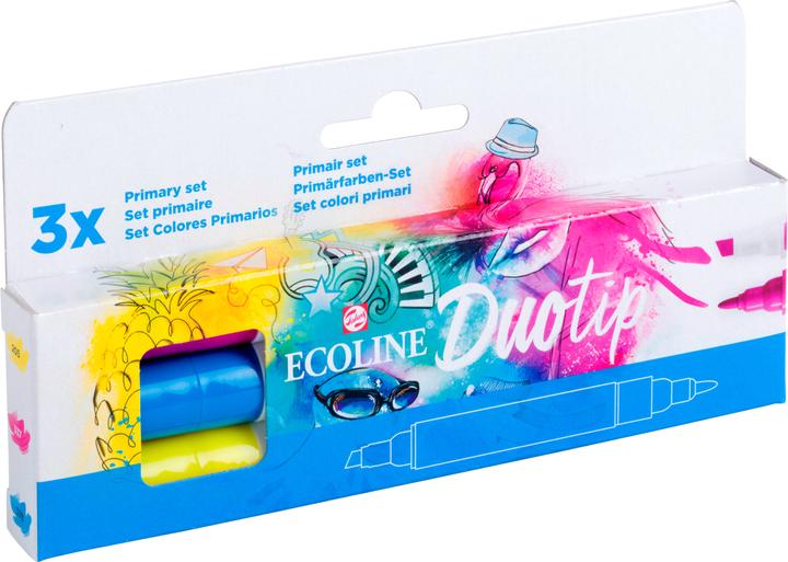 Produktbild Talens ECOLINE DUOTIP - Farbstifte Set (3x)