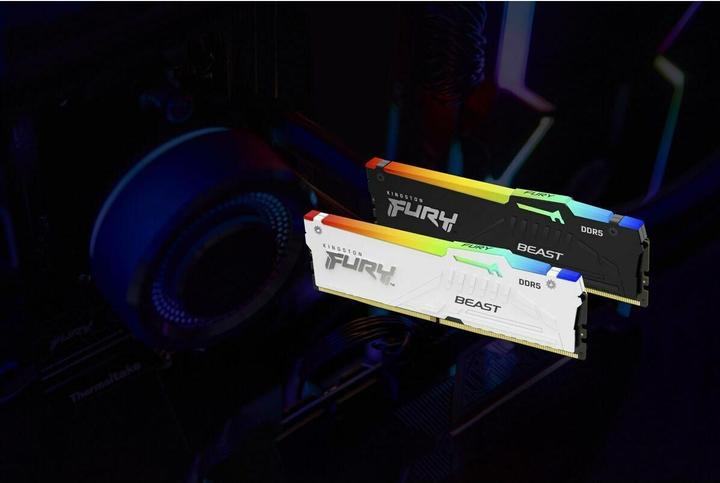 Actual product image Kingston FURY Beast RGB (2 x 16GB, 6000 MHz, DDR5 RAM, DIMM)