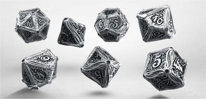 Actual product image Q Workshop SMCT35 - Call of Cthulhu - Dice Set, metal (7)