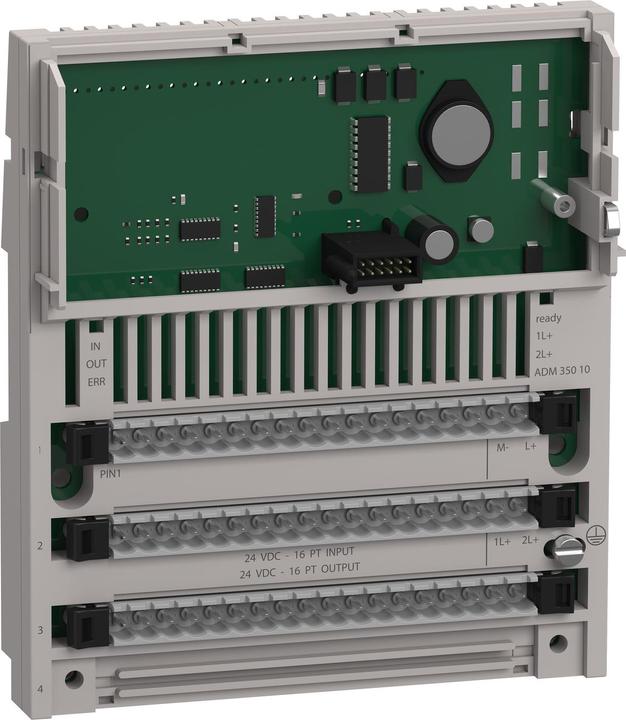 Actual product image Schneider Electric Modicon Momentum 16 DI/16 DO Base 24VDC