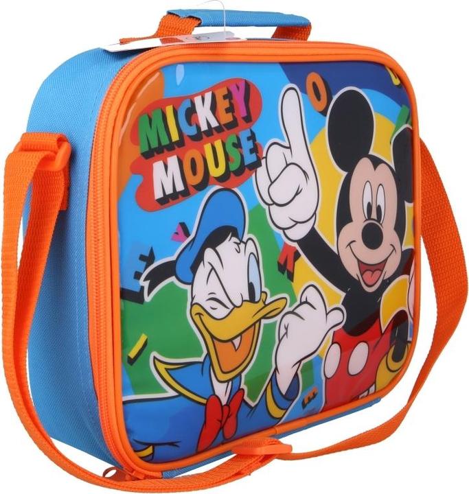 Actual product image Mickey Mouse Thermo breakfast bag with belt (cool summer)