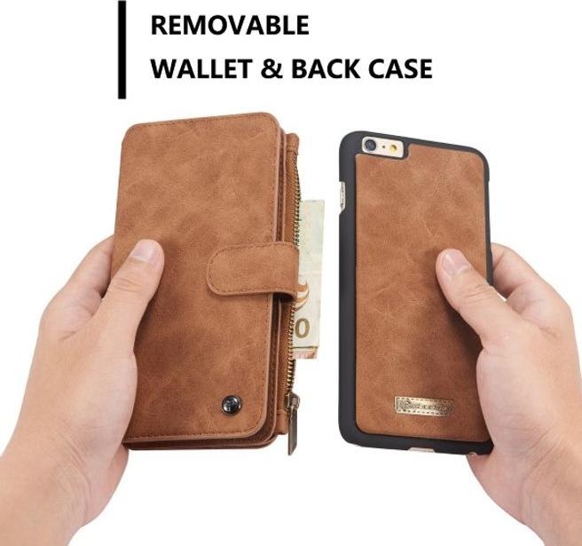 Actual product image Caseme Leather case with wallet (Apple iPhone 6s Plus, Apple iPhone 6 Plus)