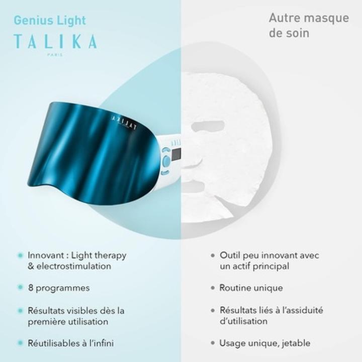 Produktbild Talika GENIUS LIGHT face light therapy & electrostimulation device