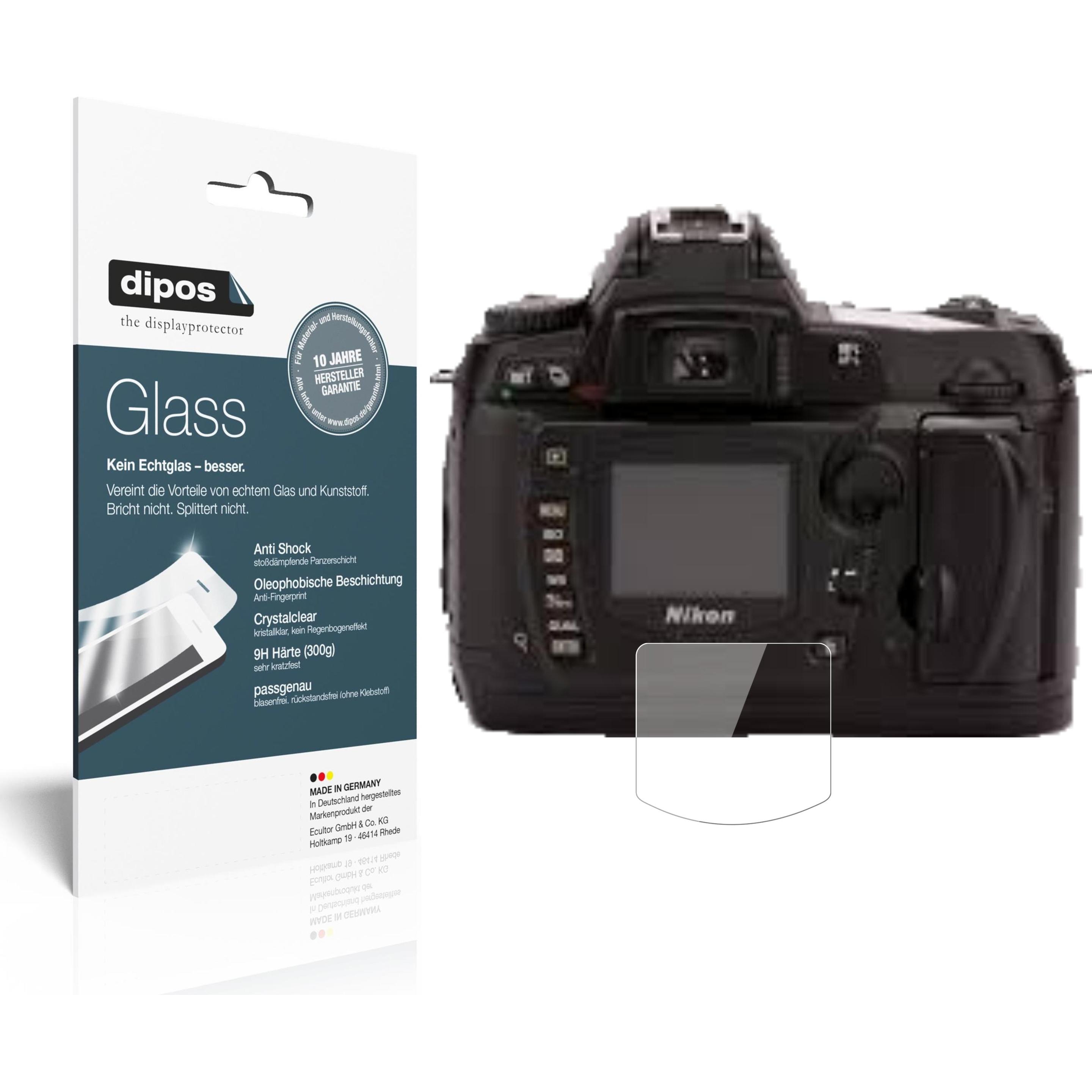 Dipos Displayschutz Anti-Shock (Displayschutz, Nikon D70S), Kameraschutz, Transparent