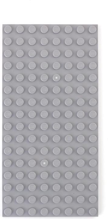 Nährwerte und Zutaten LEGO Bauplatten 8x16 Hellgrau - Light bluish grey plate 92438 NEU - 5 Stk. (92438, LEGO Zubehör)
