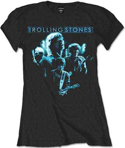 Actual product image The Rolling Stones Band Glow (Girlie) (M)