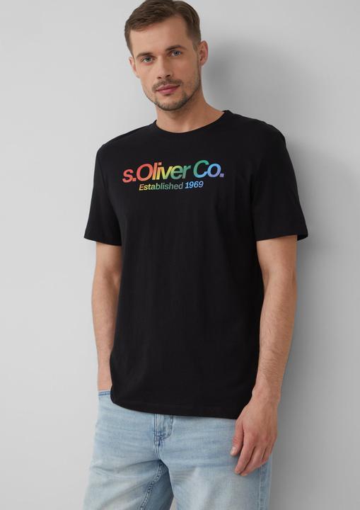 Produktbild S.Oliver T-Shirt T-Shirt mit Pride-Motiv (L)