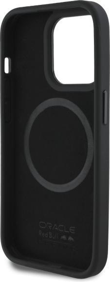 Immagine prodotto Red Bull RBHMP14L24PUILVR Custodia rigida per iPhone 14 Pro 6.1" in pelle granatowy/navy Anello rosso MagSafe (Apple iPhone 14 Pro)