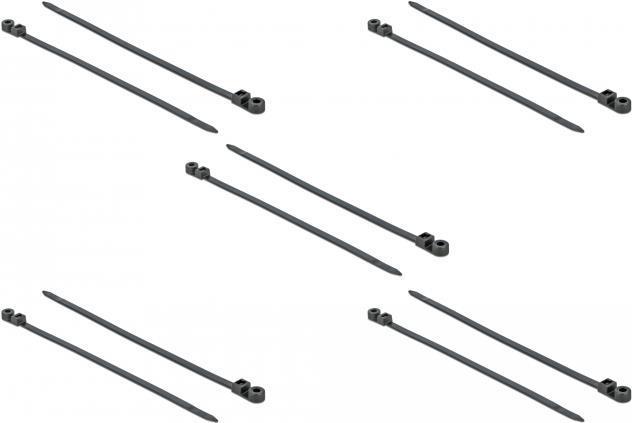 Produktbild Delock Cable Tie with Fastening Eyelet (300 mm, 10 Stk.)