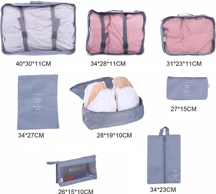 Immagine prodotto JTI Set di borse portaoggetti - 8 pezzi