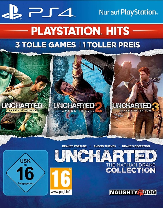 Produktbild Sony PlayStation Hits: Uncharted Collection (PS4, FR)