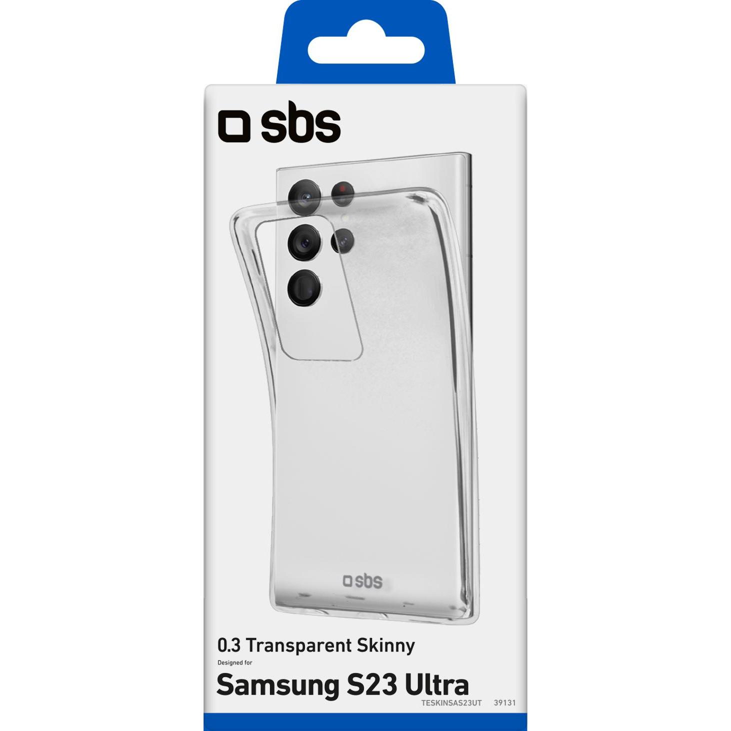 Thumbnail - SBS Skinny Cover für Samsung Galaxy S23 Ultra transparent (Samsung Galaxy S2), Smartphone Hülle, Transparent
