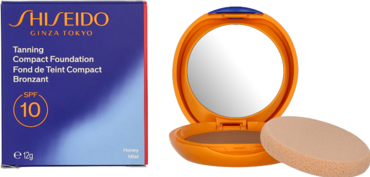 Produktbild Shiseido Sonnenmake-up Tanning Compact Foundation SPF 10 Honey / 12 g