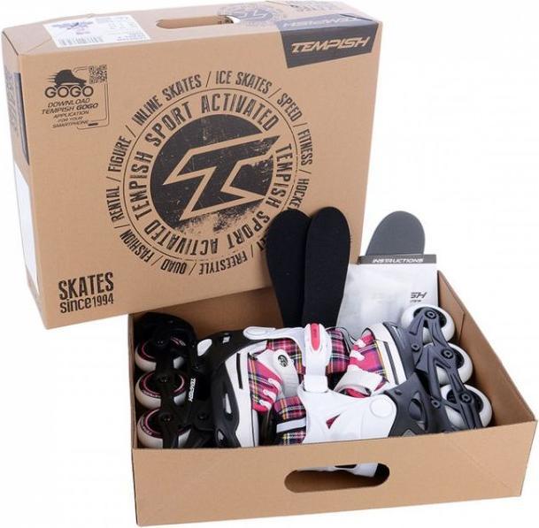 Actual product image Tempish Rebel T Jr verstellbare Rollschuhe (37)