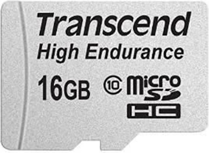 Transcend High Endurance (16 GB, microSDHC, U1, UHS-I)