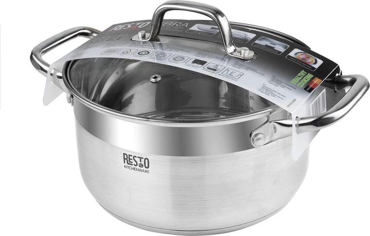 Image du produit Resto CASSEROLE D22CM 4.6L/92004 (22 cm, Casserole, Acier inoxydable)