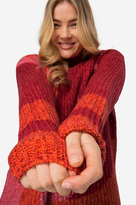 Immagine prodotto Laurasøn Maglione con jacquard, scollo a girocollo e maniche lunghe (XL)