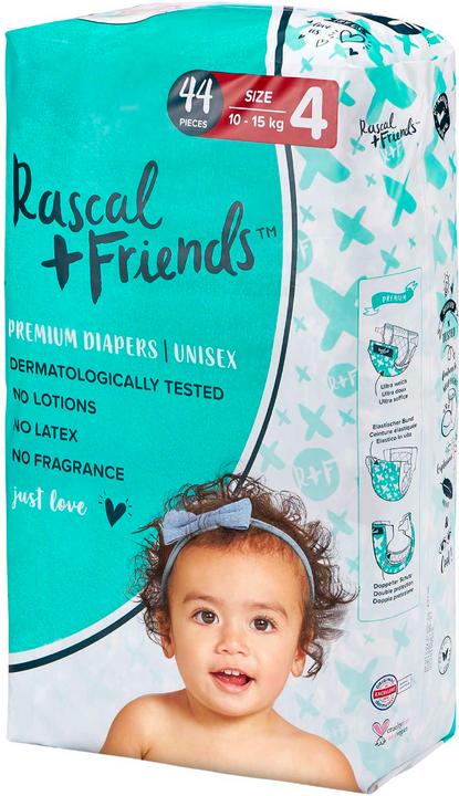 Produktbild Rascal+Friends Premium (Gr. 4, Tragepack, 44 Stück)