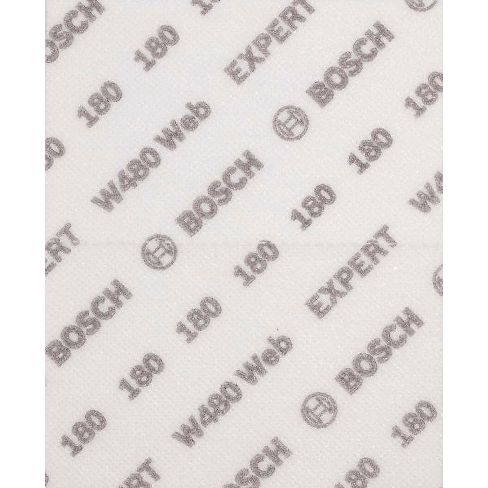 Bosch Professional Zubehör, Schleifmittel, EXPERT W480 Web 1/4 Hand Sanding Sheet, 115 x 140 mm, G180 (180)