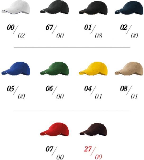 Produktbild Malfini Sandwich Cap 6P MLI-30607