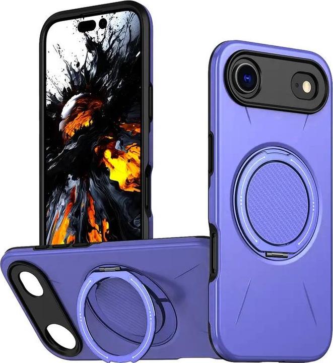 Actual product image Cbx Stossfeste Handyhülle iPhone 17 Air mit 360° Ring (Apple iPhone 17 Pro)