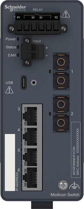 Produktbild Schneider Electric MCSESM063F2CS0 (4 Ports)