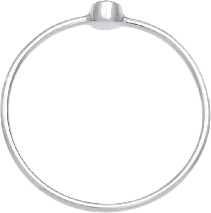 Produktbild Elli Ring Stapelring Basic Kristalle 925 Silber (42, 925 Silber)