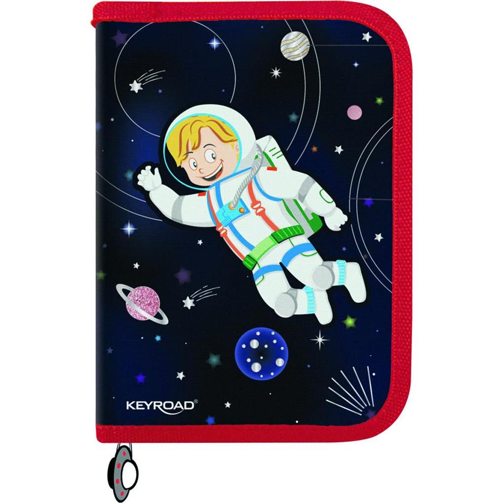 Keyroad, Etui, Federmäppchen, ausgestattet, 42 elemente, 19x13x4,2 cm, farbmischung