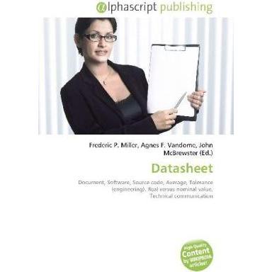 Datasheet, Fachbücher von Agnes F. Vandome, Frederic P. Miller, John McBrewster