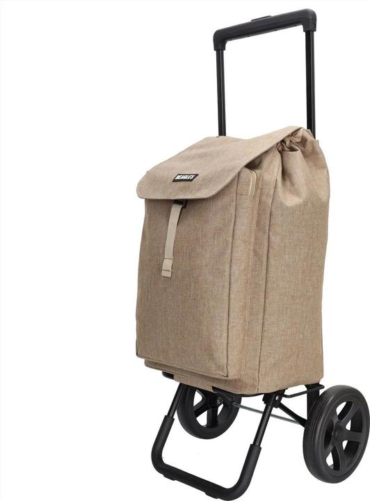 Produktbild Beagles Shop & Go Groceries Trolley falten leichte 40 Liter stark - Taupe