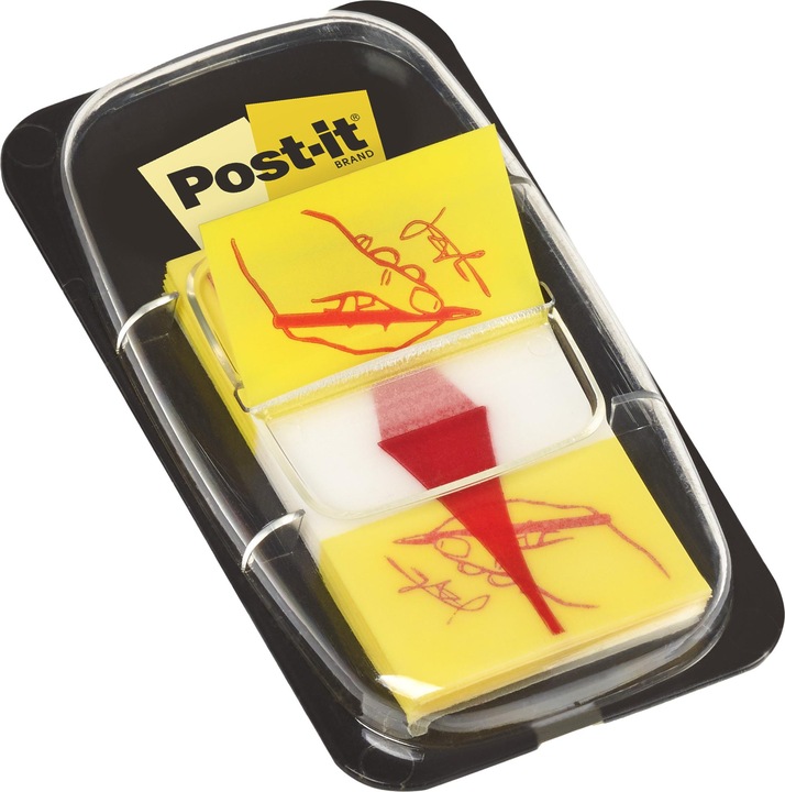 Produktbild Post-it Index Unterschrift (25 x 43 mm)