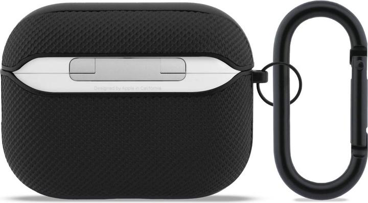 Actual product image Lacoste Case Petit Pique Croc Logo for AirPods Pro 3 black (Headphone sleeve)