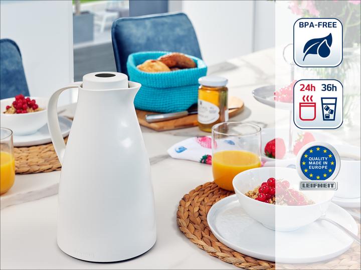 Produktbild Leifheit Isolierkanne Harmonic 1 l weiss (1 l)