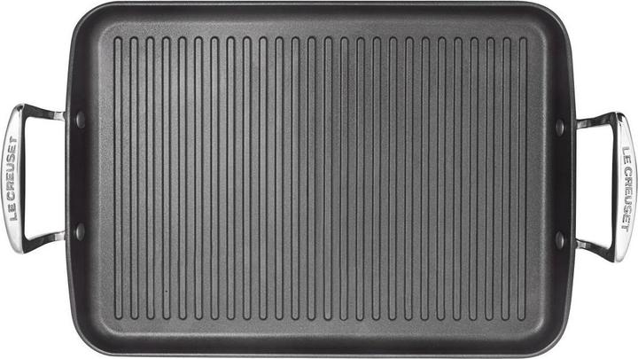 Produktbild Le Creuset Grillplatte mit Rillen (35 cm, Grillpfanne, Aluminium)