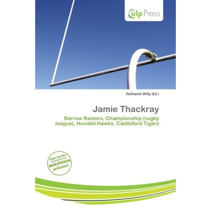 Jamie Thackray, Ratgeber