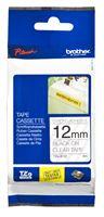 Actual product image Brother TZE-S131 LAMINATED TAPE M 8M 8 (1.20 cm, Black)