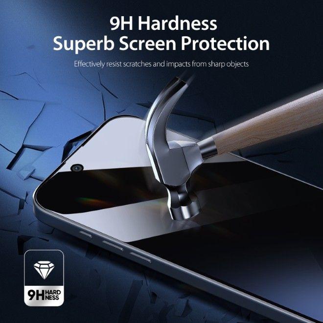 Actual product image Dux Ducis Schutzglas mit Privacy Sichtschutz (1 pcs., Apple iPhone Air)