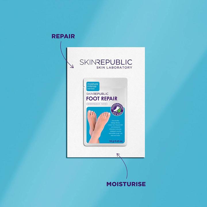 Produktbild Skin Republic Foot Repair (Fusscrème & Fussgel, 18 ml)
