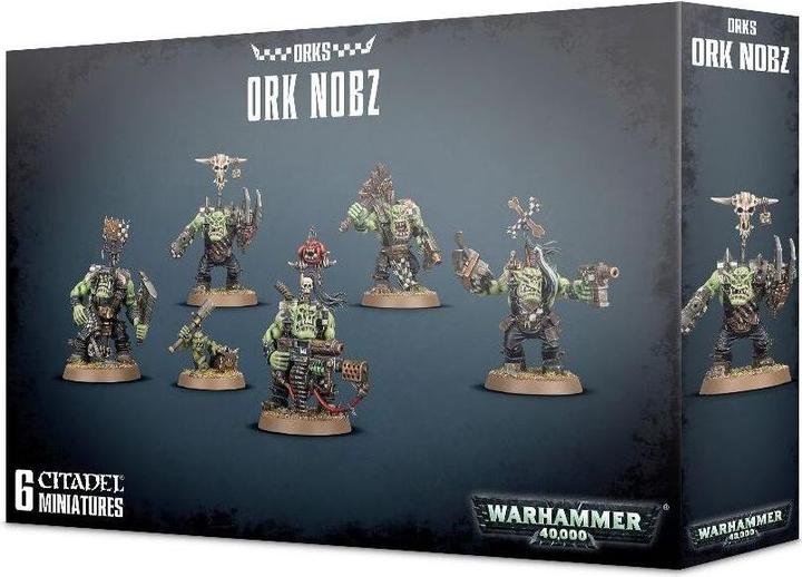 Actual product image Games Workshop Warhammer 40k - Orcs Nobz (2018) (Plastic)