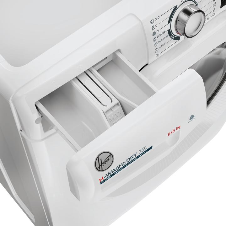 Image du produit Hoover H-WASHeDRY 350 H3DP4854TA6/1-S Laveuse-sécheuse Installation gratuite