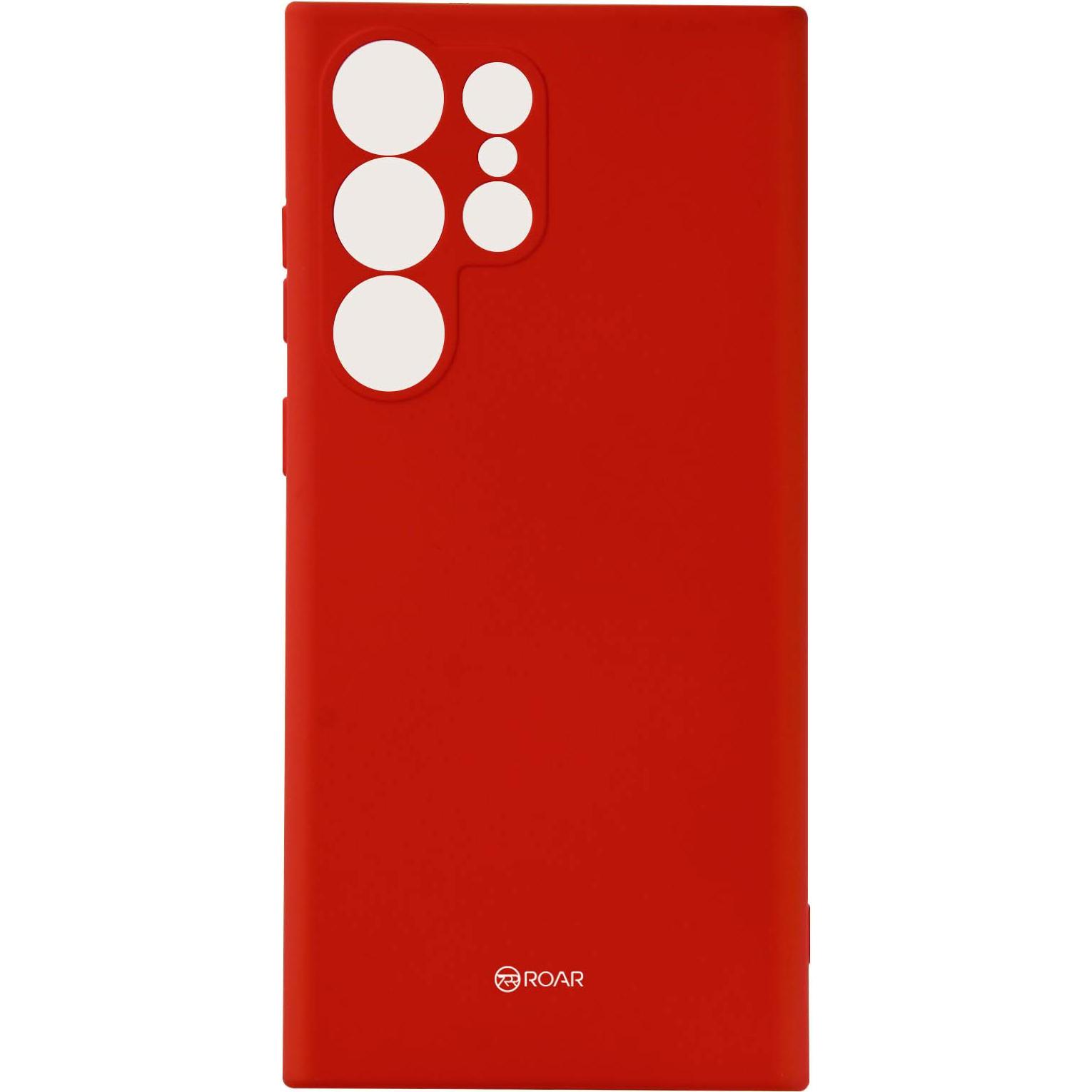 Roar Colorful Jelly Series (Samsung Galaxy S23 Ultra), Smartphone Hülle, Rot