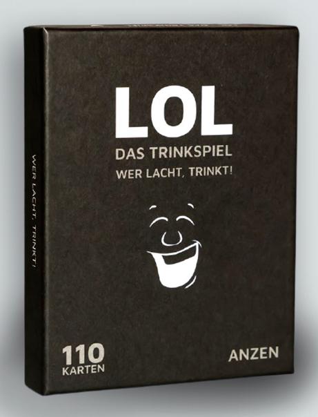 Actual product image Anzen Spiele LOL - The Drinking Game - Compact (d) (2 - 12 Players)