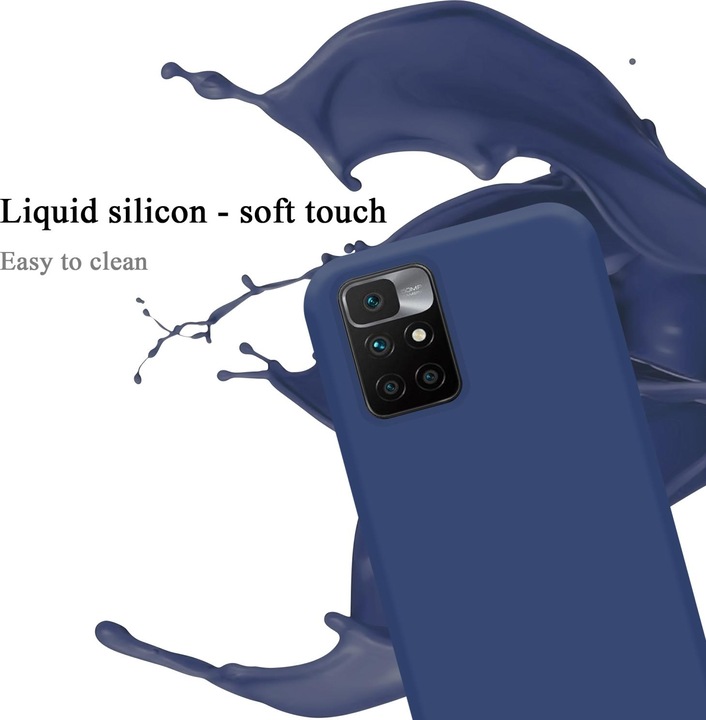 Actual product image Cadorabo TPU Liquid Silicone Case Cover (Xiaomi Redmi 10)
