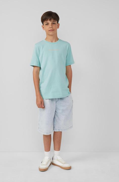 Produktbild S.Oliver T-Shirt Baumwoll-T-Shirt mit Front- und Rückenprint (170, 176)