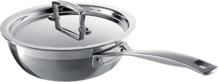 Image du produit Le Creuset Sauté à la poêle (24 cm, Poêle à frire, Acier inoxydable)