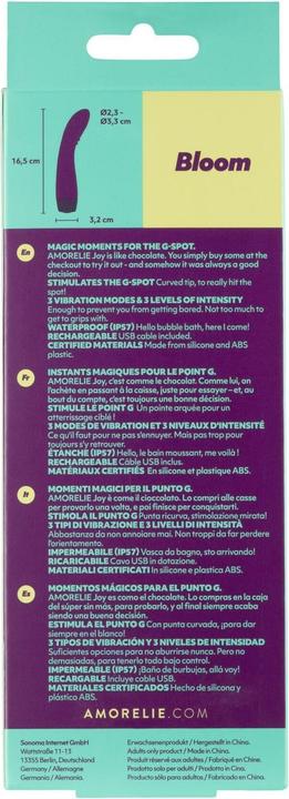 Produktbild Amorelie G-Punkt-Vibrator «Bloom» Kirsche