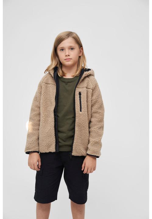 Immagine prodotto Brandit Bambini Teddy Fleece Jacket Hood - 16231 (146, 152)