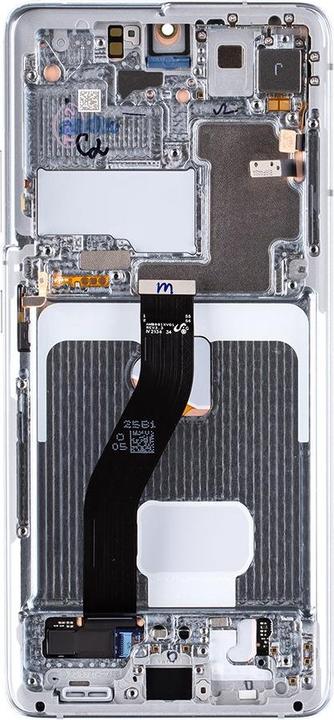 Immagine prodotto Samsung Display LCD + unità touch + cover frontale SM-G998 Galaxy S21Ultra Phantom Silver (Service Pack) (Display)